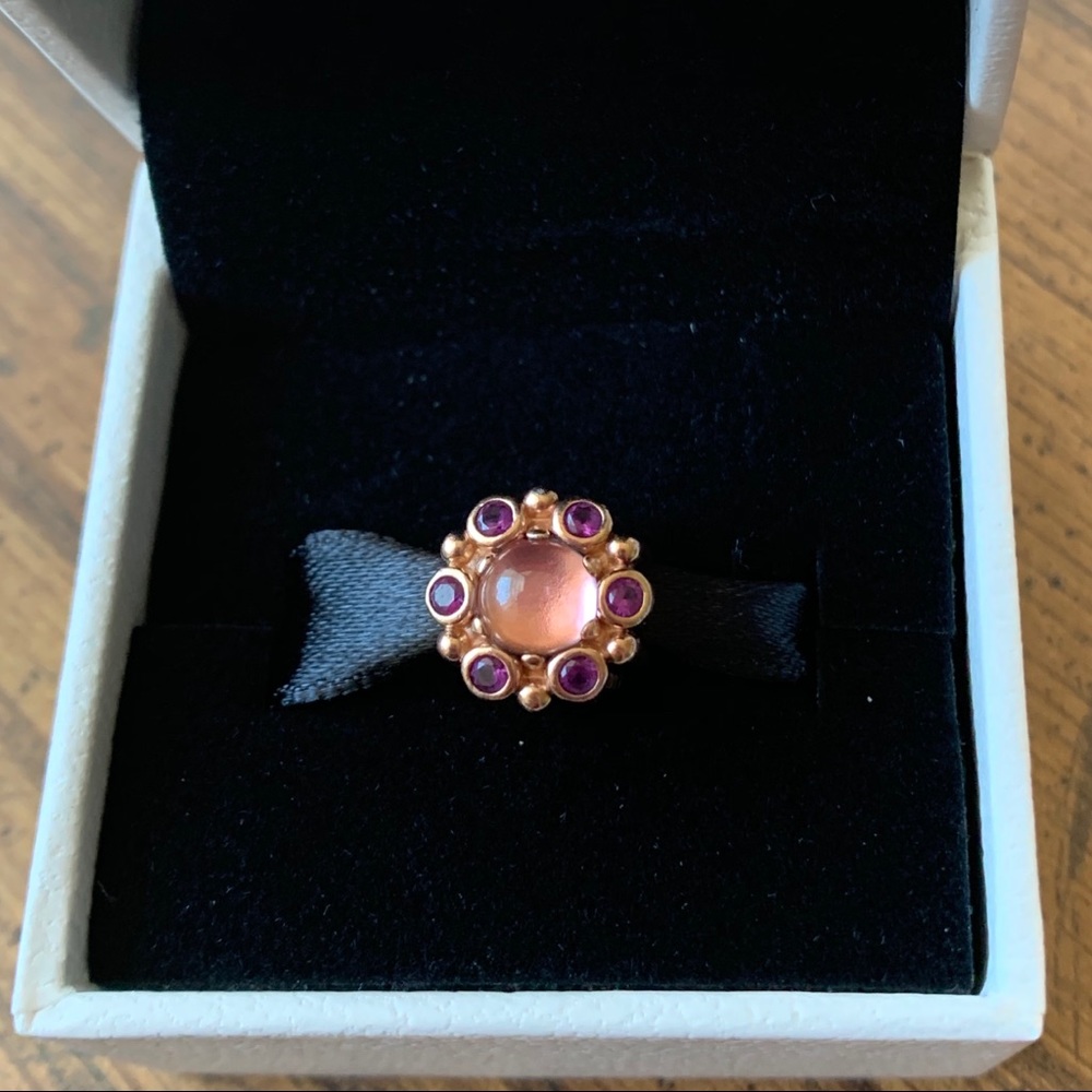 Retired pandora rose charm heraldic radiance - Picture 3 of 3